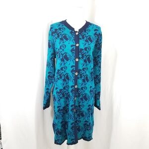 Norm Thompson Sweater Jacket Nwot XL